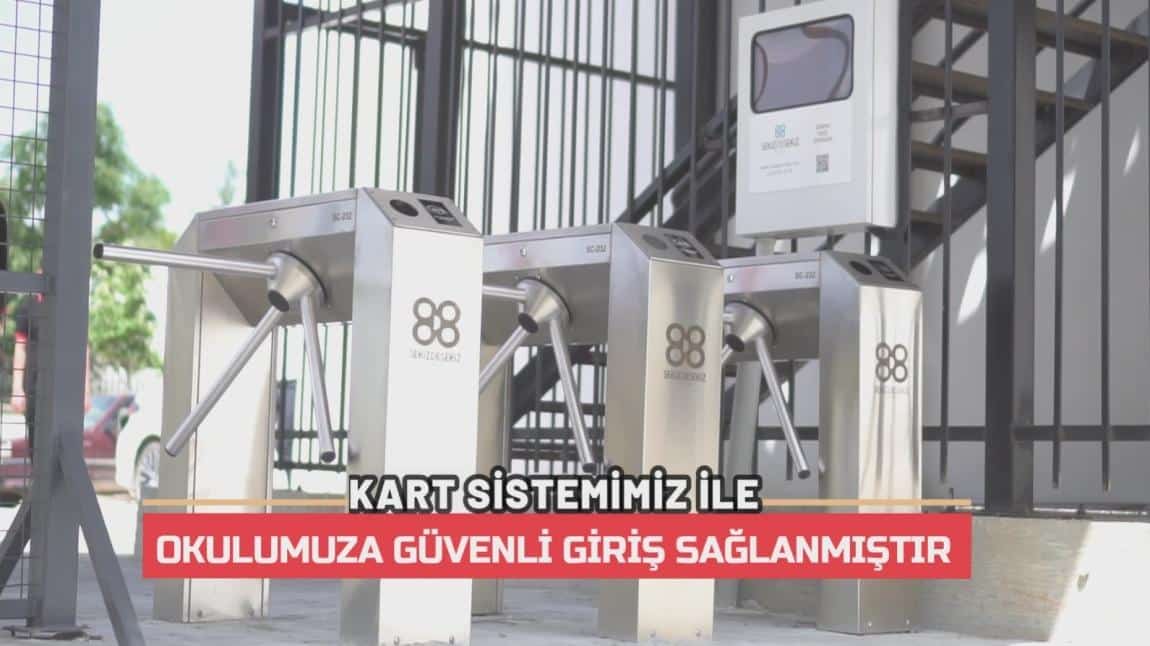 OKUL GÜVENLİK SİSTEMİMİZ İLE ÇİVRİL'İN EN GÜVENLİ OKULUYUZ!